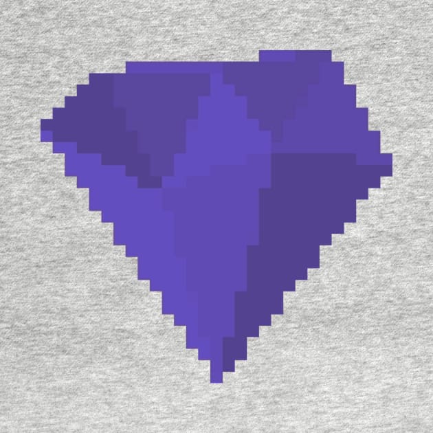 Alexandrite Gem Pixel Art by christinegames